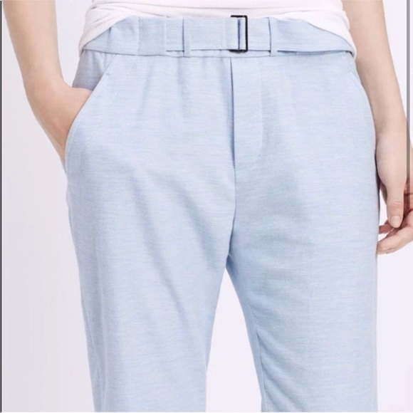VINCE Belted Cotton Casual Pant size XS - Picture 3 of 6
